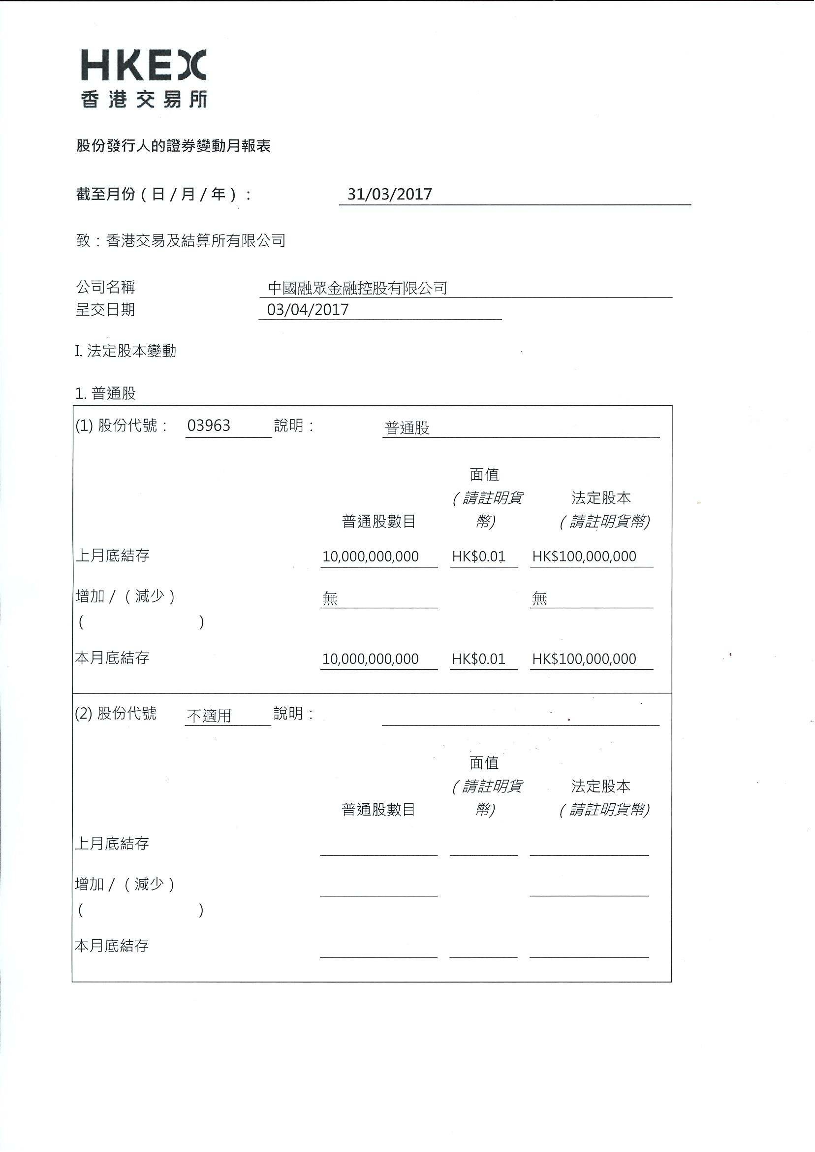 月报表